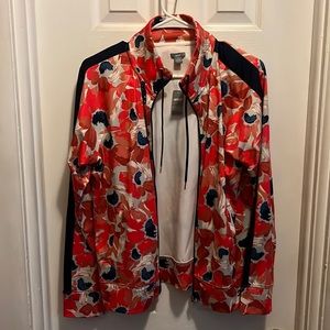 NWT/ Aerie floral track jacket women’s medium